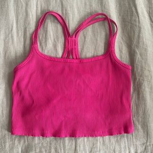Carbon38 Ribbed Workout Top